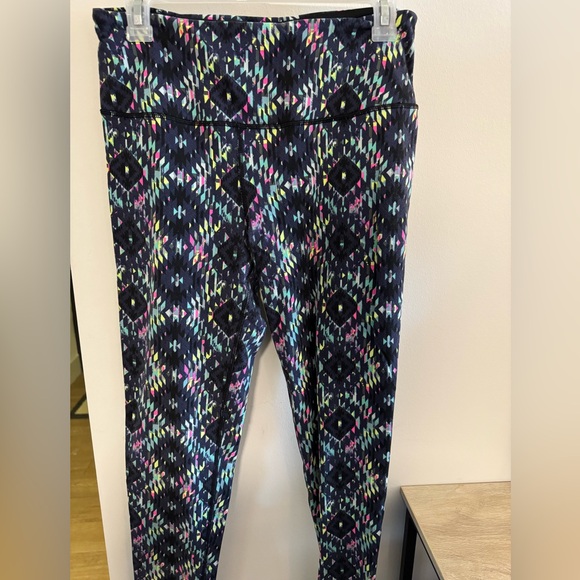 VSX Leggings w/ Neon Colorful Pattern - Picture 1 of 2